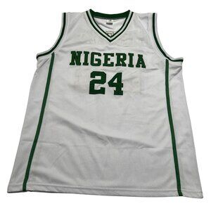 Tri State Nigeria #24 Anosike Jersey in White